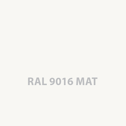 RAL 9016 mat