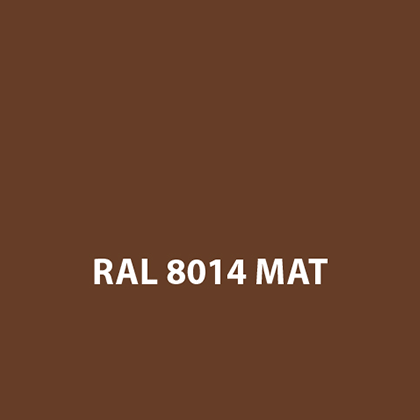 RAL 8014 mat