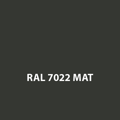 RAL 7022 mat