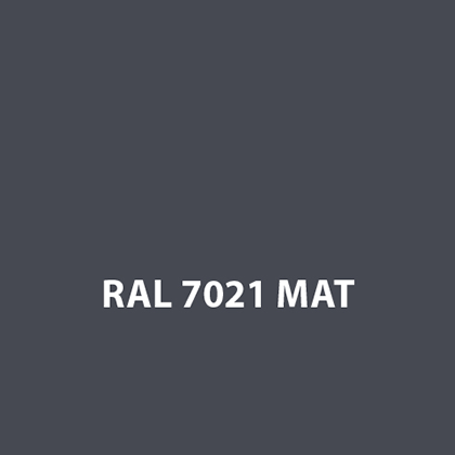 RAL 7021 mat