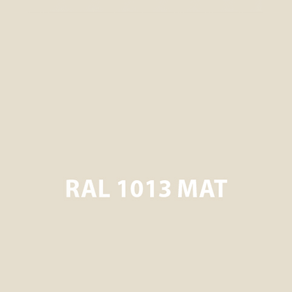 RAL 1013 mat