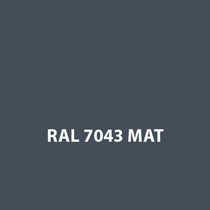 RAL 7043 mat