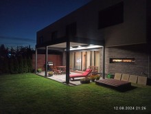 Hliníková pergola s LED osvícením