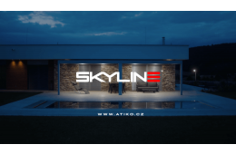 Pergola SKYLINE s LED osvětlením 