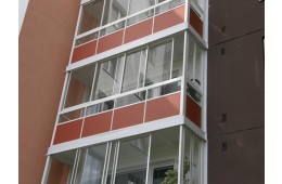 Zasklení je nejvhodnější pro balkony a lodžie